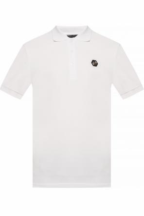 Polo with logo plaque, zdjęcie 1 Polo with logo plaque od Philipp Plein